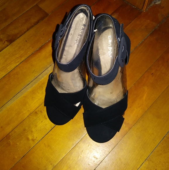 1940s Style Block Heels - Picture 1 of 7